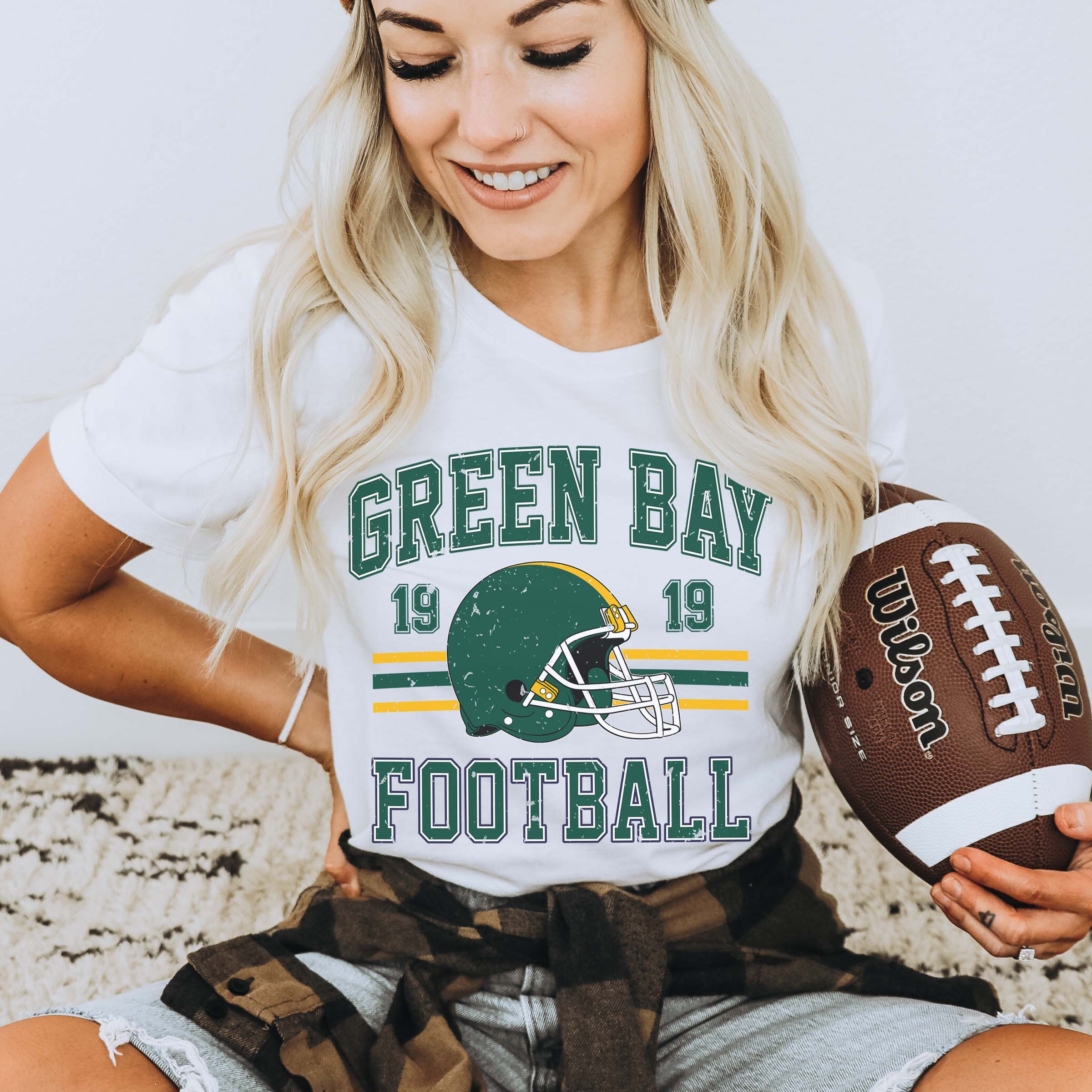 Green Bay Football Graphic T-Shirt