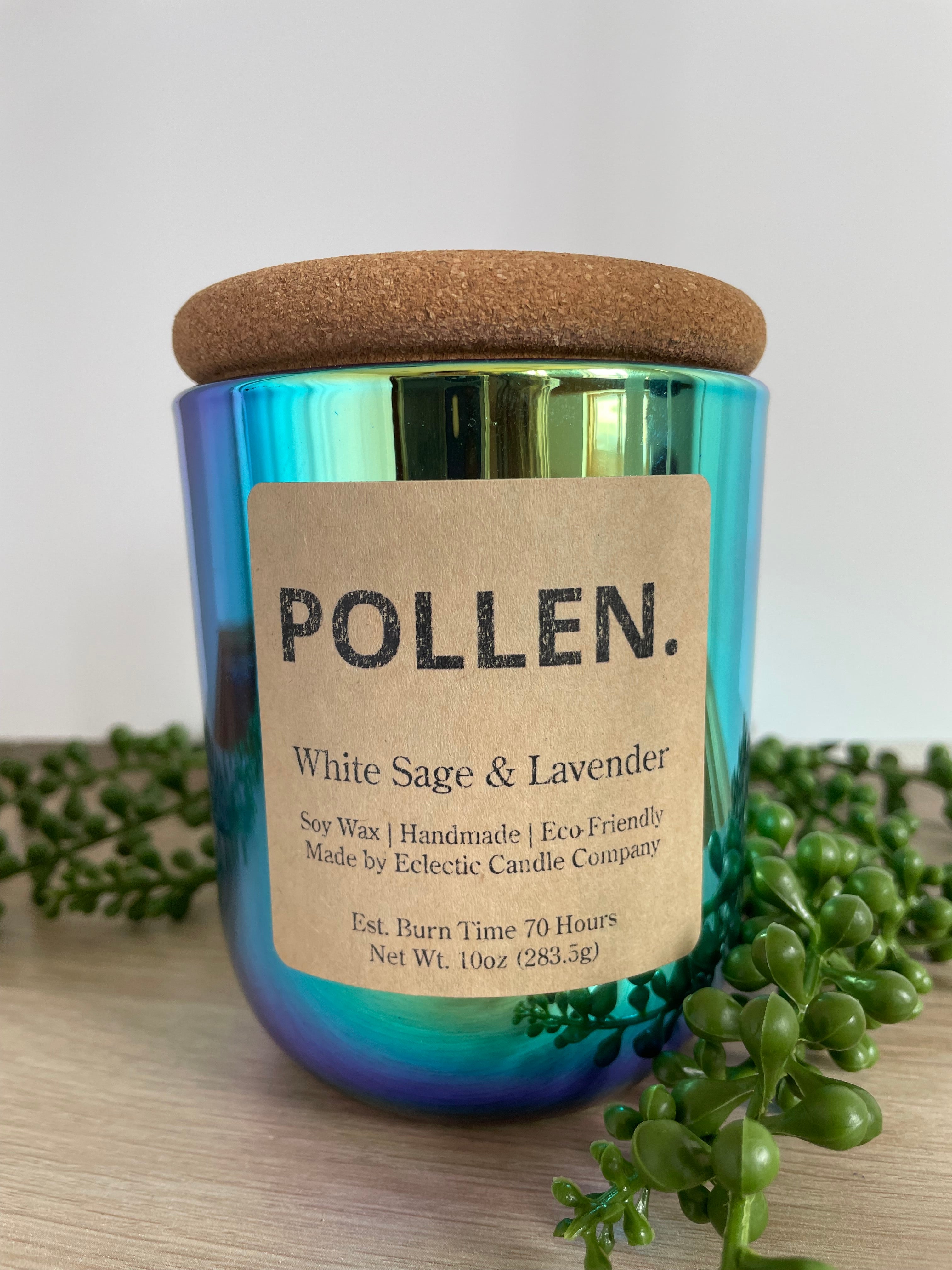10oz POLLEN Candle White Sage & Lavender