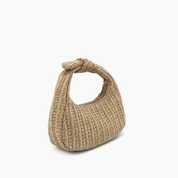 Aimee Mini Straw Top Handle Bag