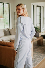 Quarter-Zip Scuba Pullover Top