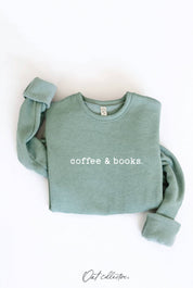 Coffee & Books Graphic Crewneck