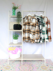 Bella Relaxed Fit Plaid Shacket