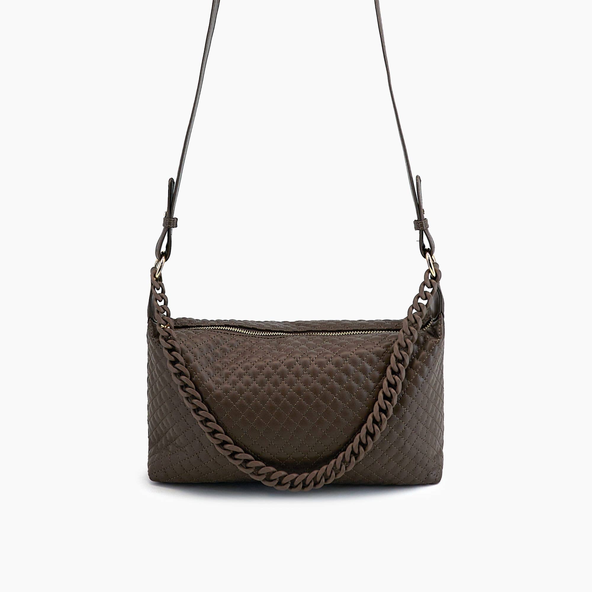 Morgan Baguette Shoulder Crossbody Bag