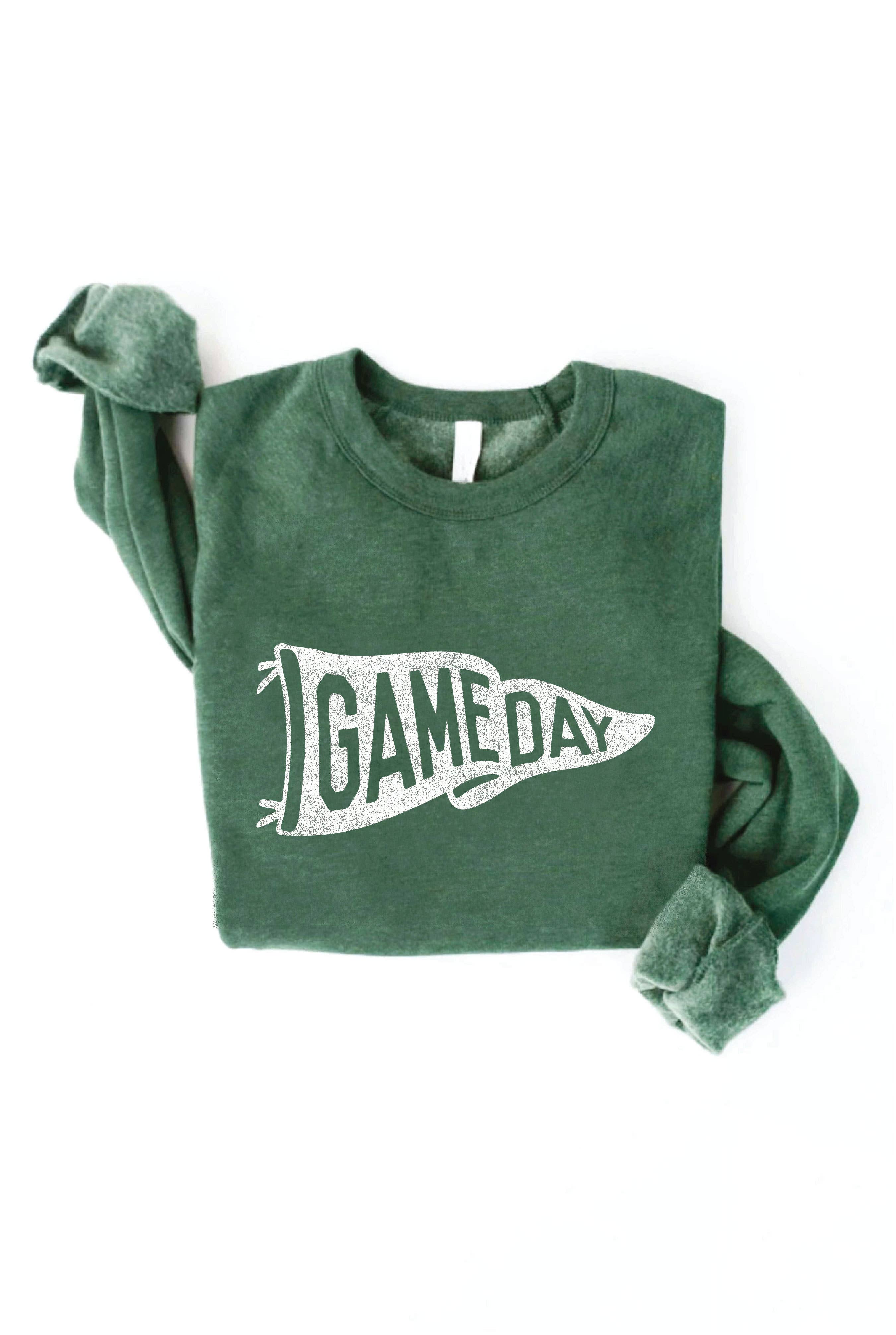 Game Day Pennant Graphic Crewneck