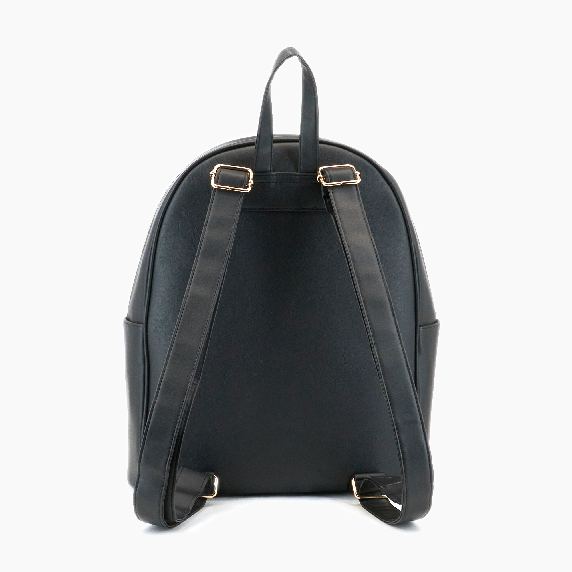 Classic Vegan Leather Medium Backpack
