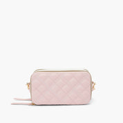 Jade Quilted Box Crossbody Purse