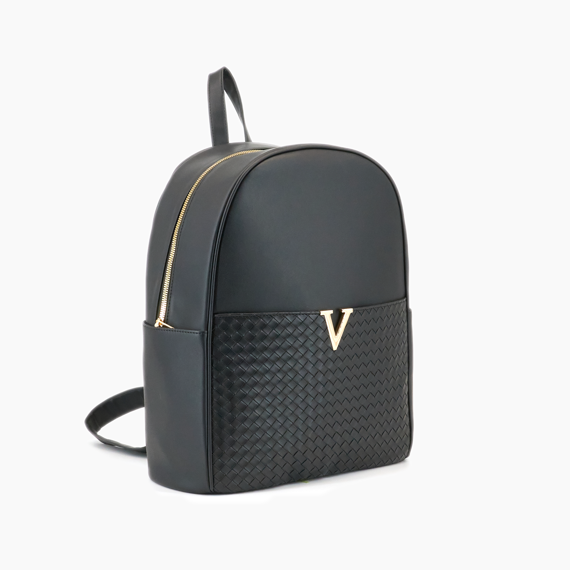 Classic Vegan Leather Medium Backpack