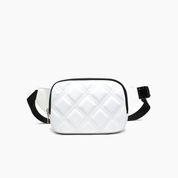 Structured Utility Quilted Nylon Fanny Pack