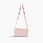 Jade Quilted Box Crossbody Purse
