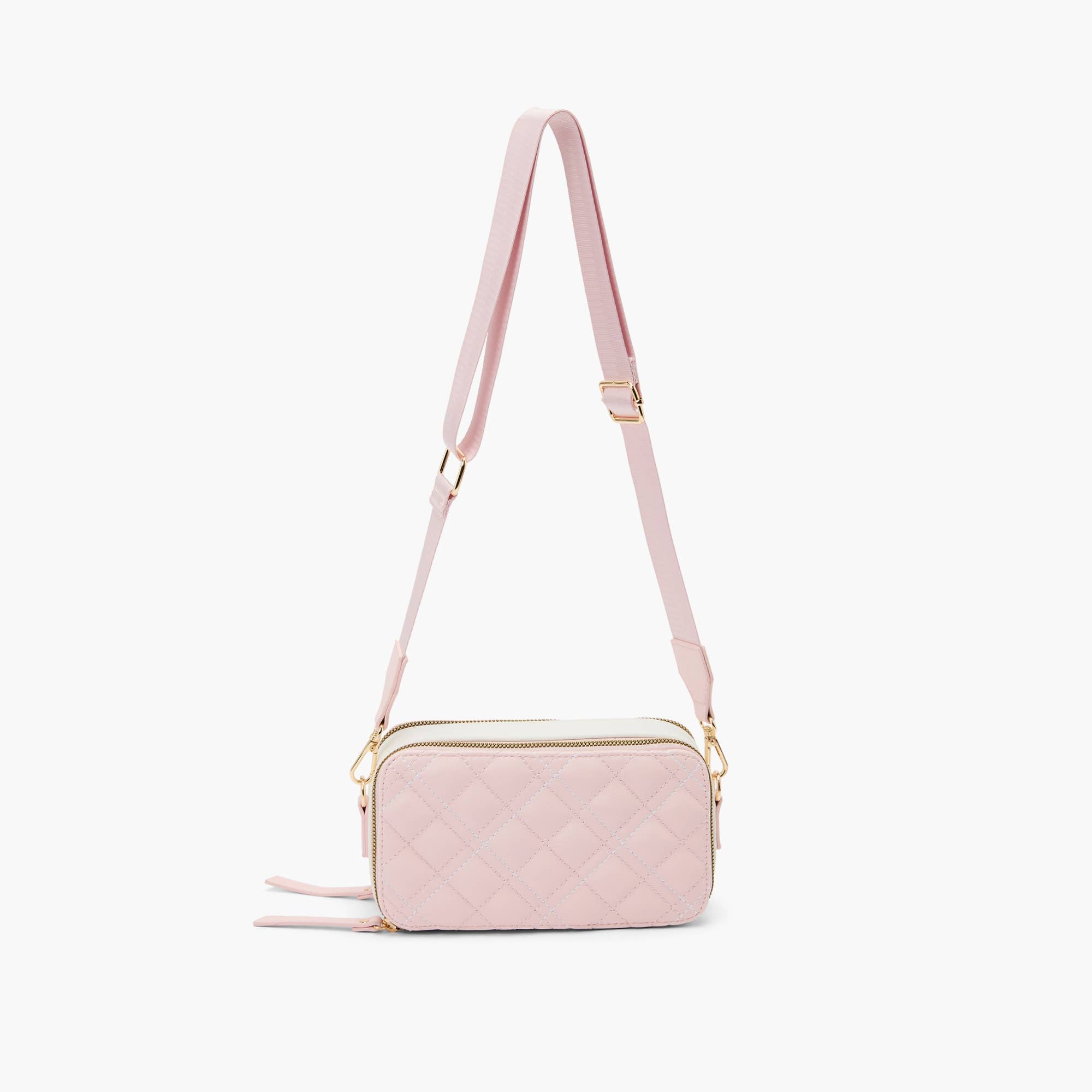 Jade Quilted Box Crossbody Purse