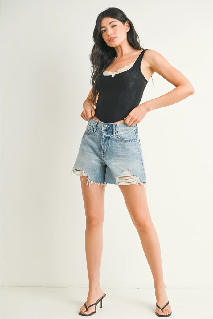 Vintage Distressed Short