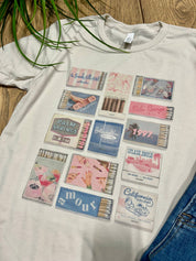 Vintage Match Box Graphic T-Shirt