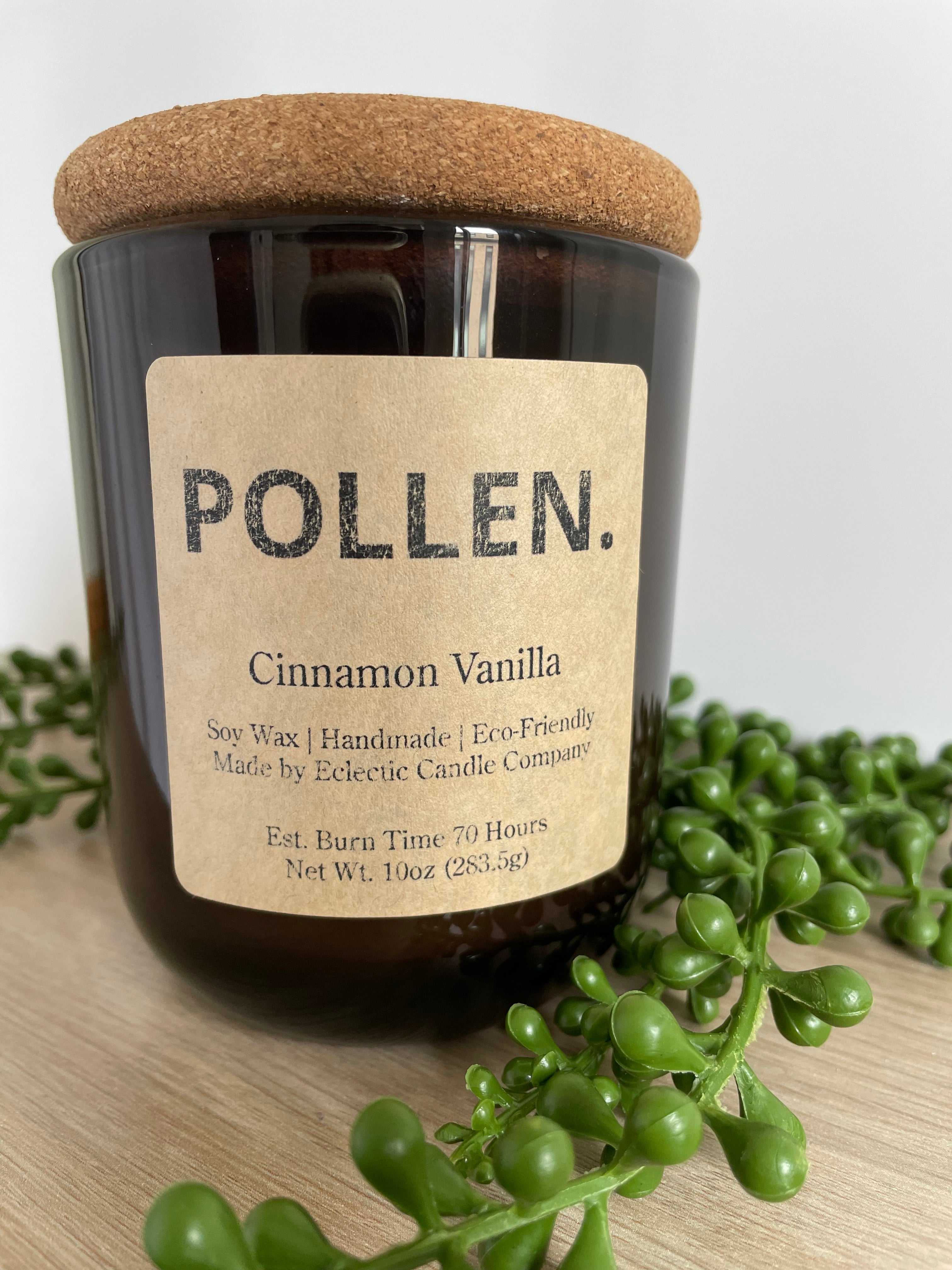 10oz POLLEN Candle Cinnamon Vanilla