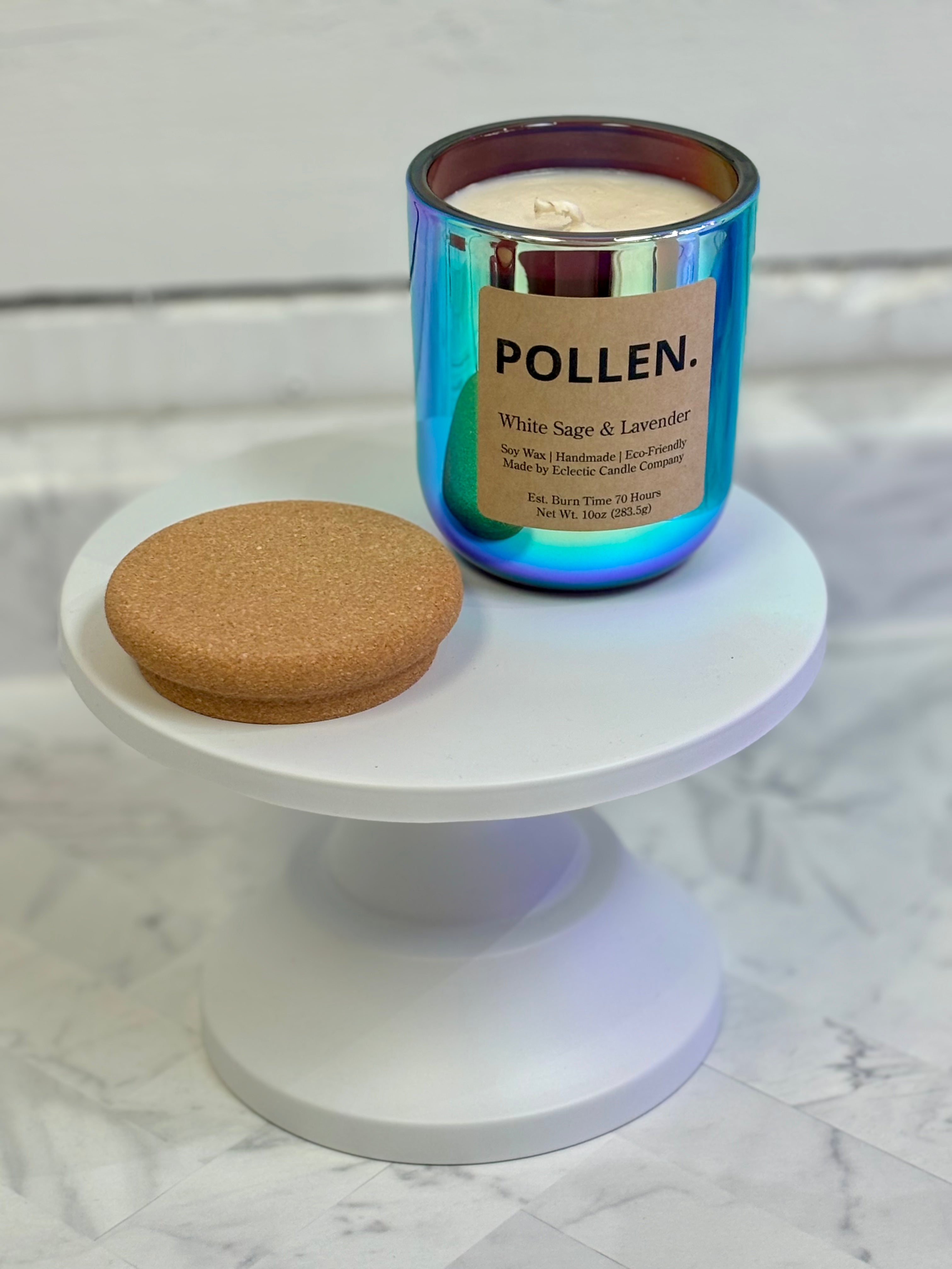 10oz POLLEN Candle White Sage & Lavender