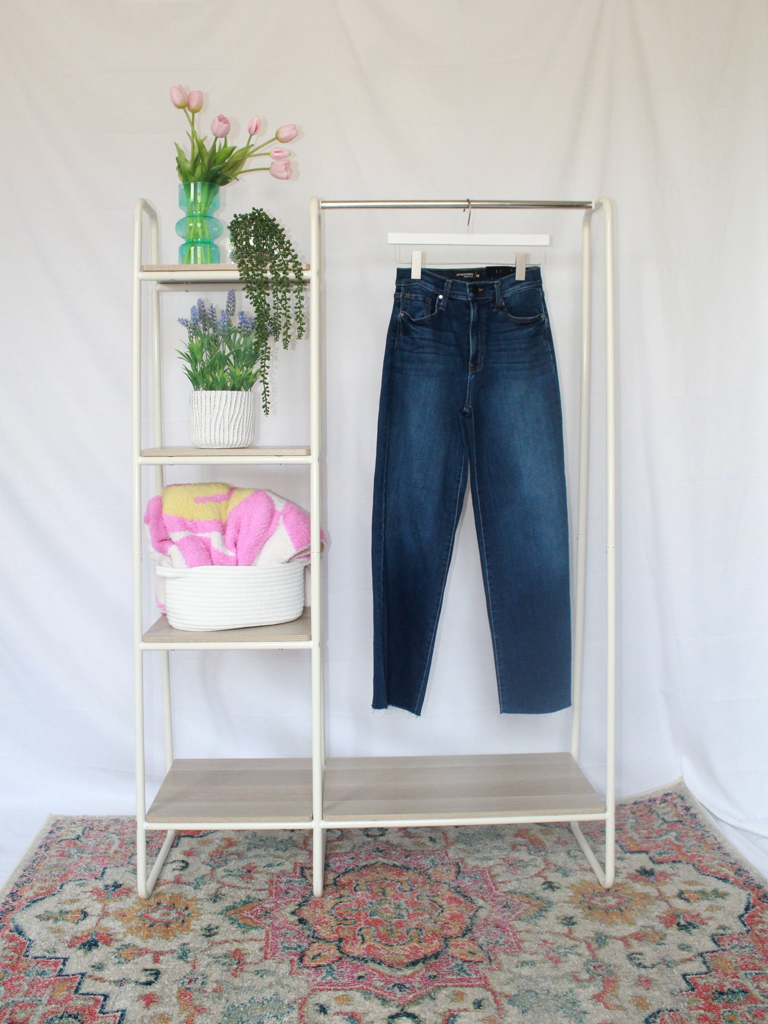 Scissor Cut Wide Leg Jean