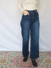 Scissor Cut Wide Leg Jean