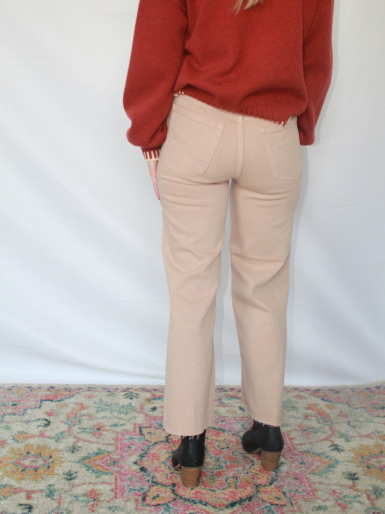 Slim Wide Leg Pant