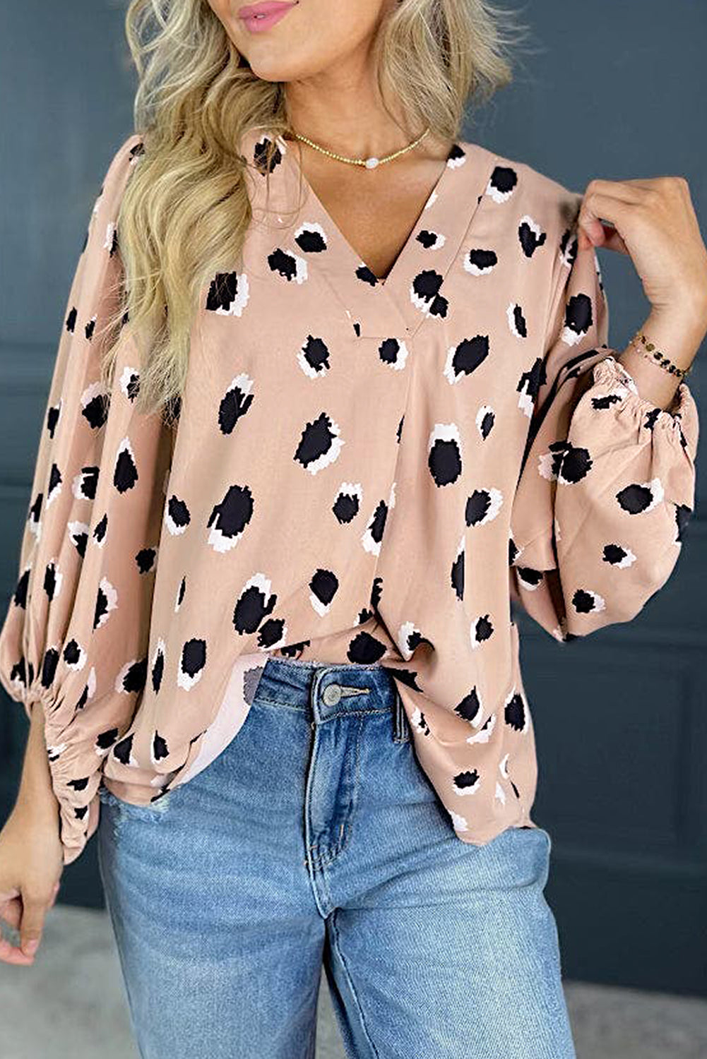 Classic Leopard Long Sleeve Top