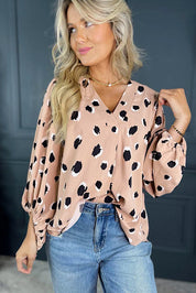 Classic Leopard Long Sleeve Top