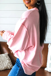 Horizontal Ribbed Long Sleeve Top