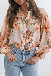 Floral Long Sleeve Lightweight Top