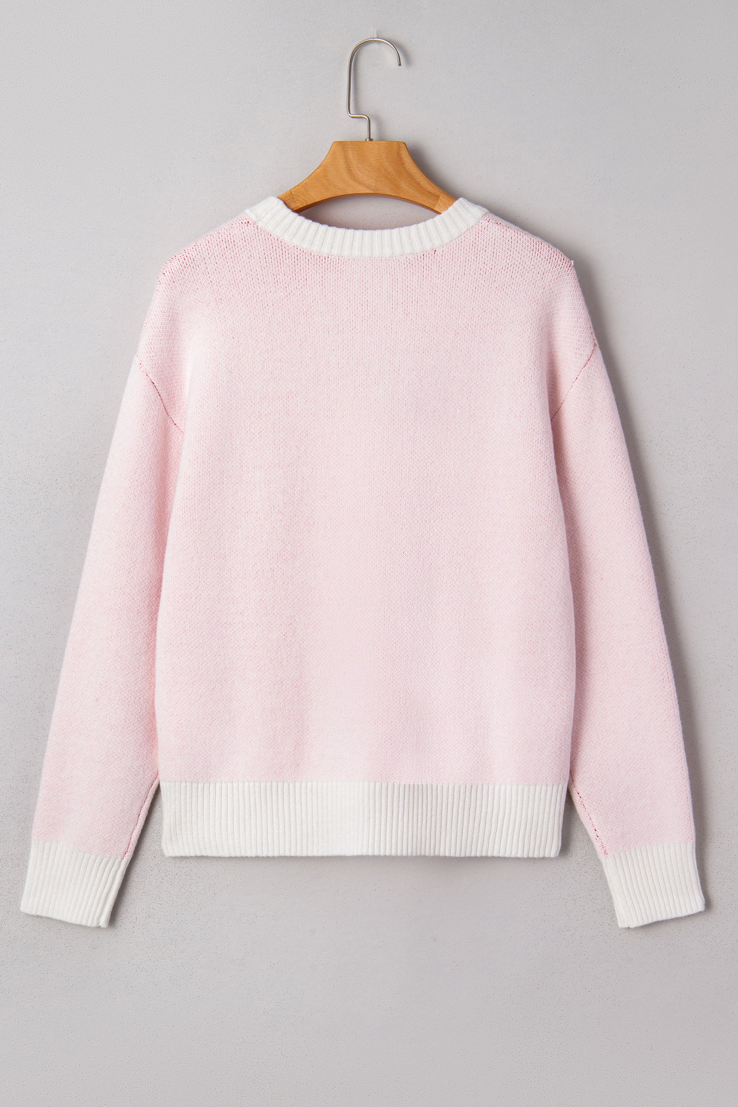 Cherry Drop Shoulder Sweater