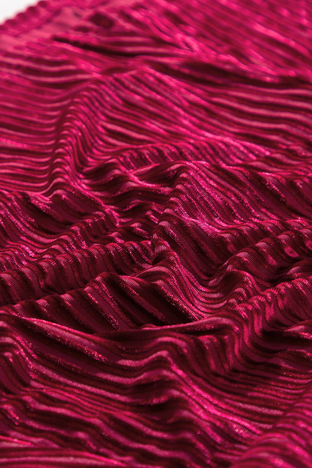 Velvet Tie Back Babydoll Dress