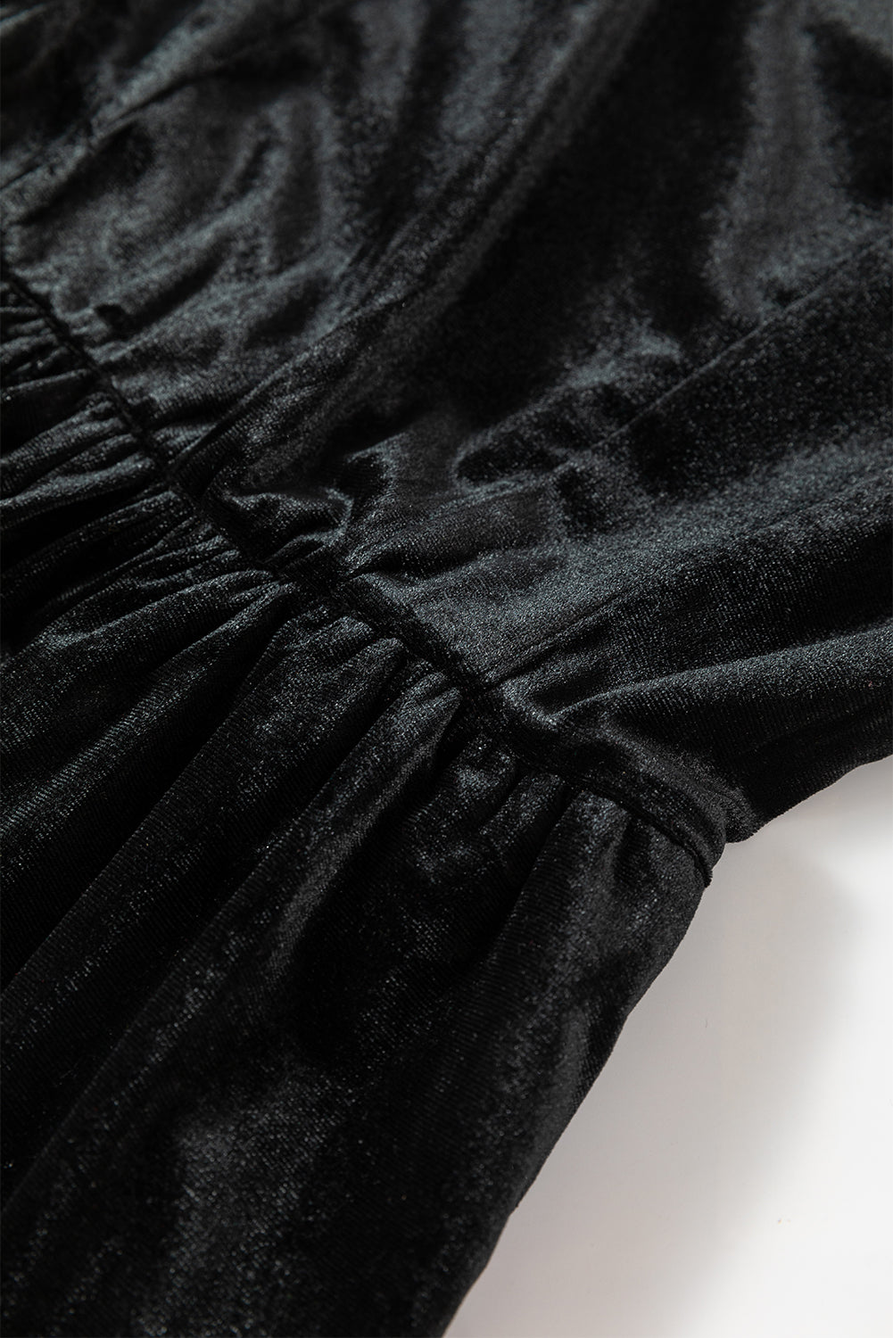 Velvet Square Neck Sleeveless Mini Dress