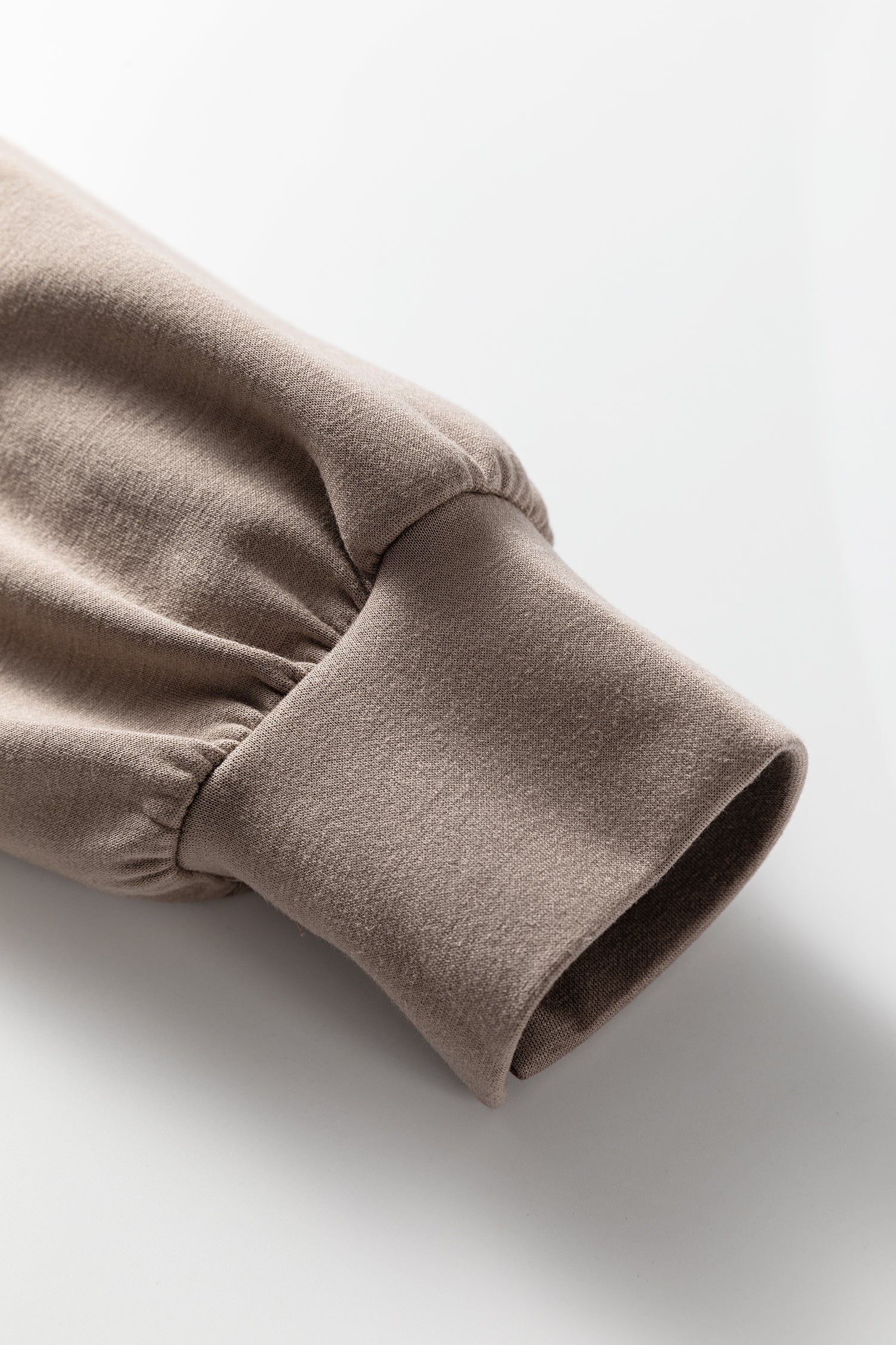 Zip Collar Long Sleeve Lounge Top