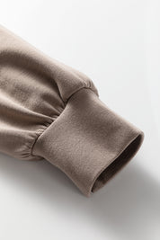 Zip Collar Long Sleeve Lounge Top