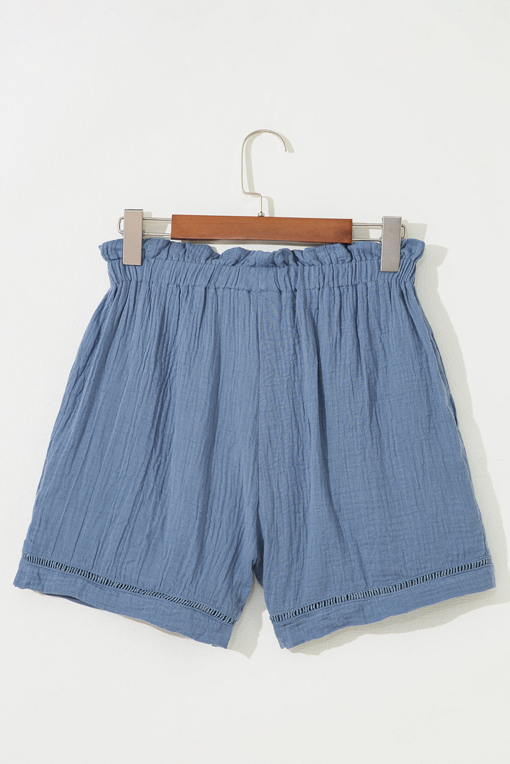 Cotton Gauze Drawstring Shorts