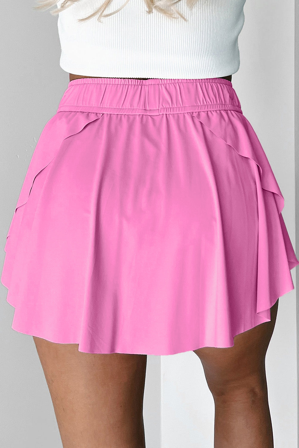 High Waist Lined Athletic Skort