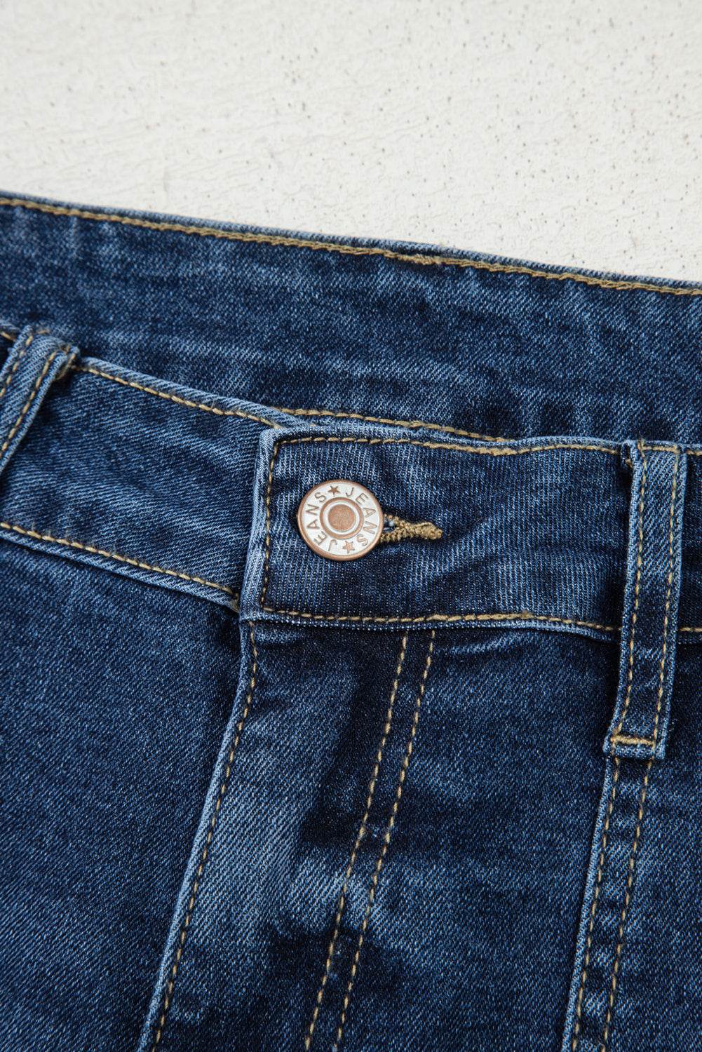 Cropped High Rise Wide Leg Jeans