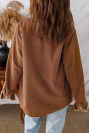 Fleece Lined Corduroy Jacket