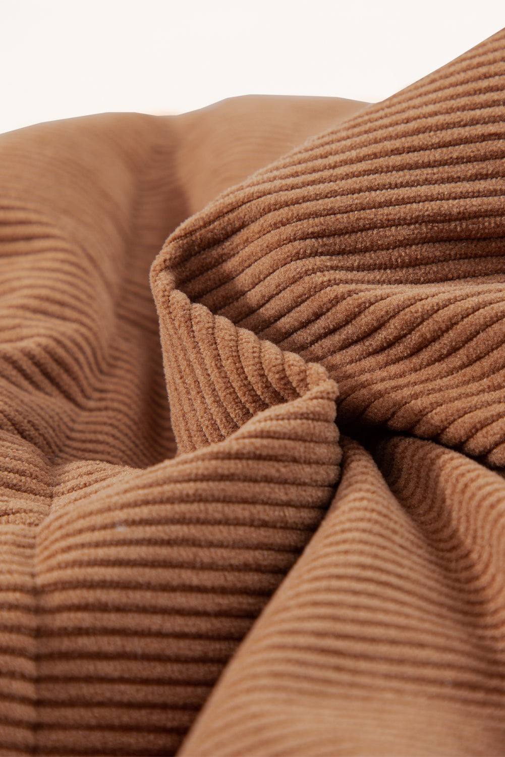 Corduroy Zipped Puffer Vest