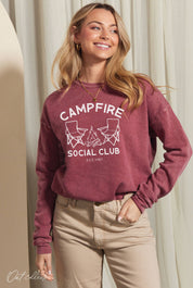 Campfire Social Club Graphic Sweatshirt