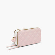 Jade Quilted Box Crossbody Purse