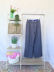 Tweed Wide Leg Pants