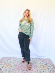 Cowgirl Block Graphic Sweatshirt