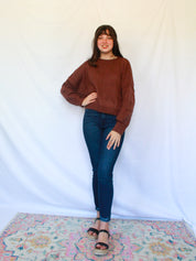 Cropped Everyday Sweater WL24-9049