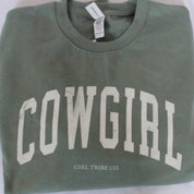 Cowgirl Block Graphic Sweatshirt