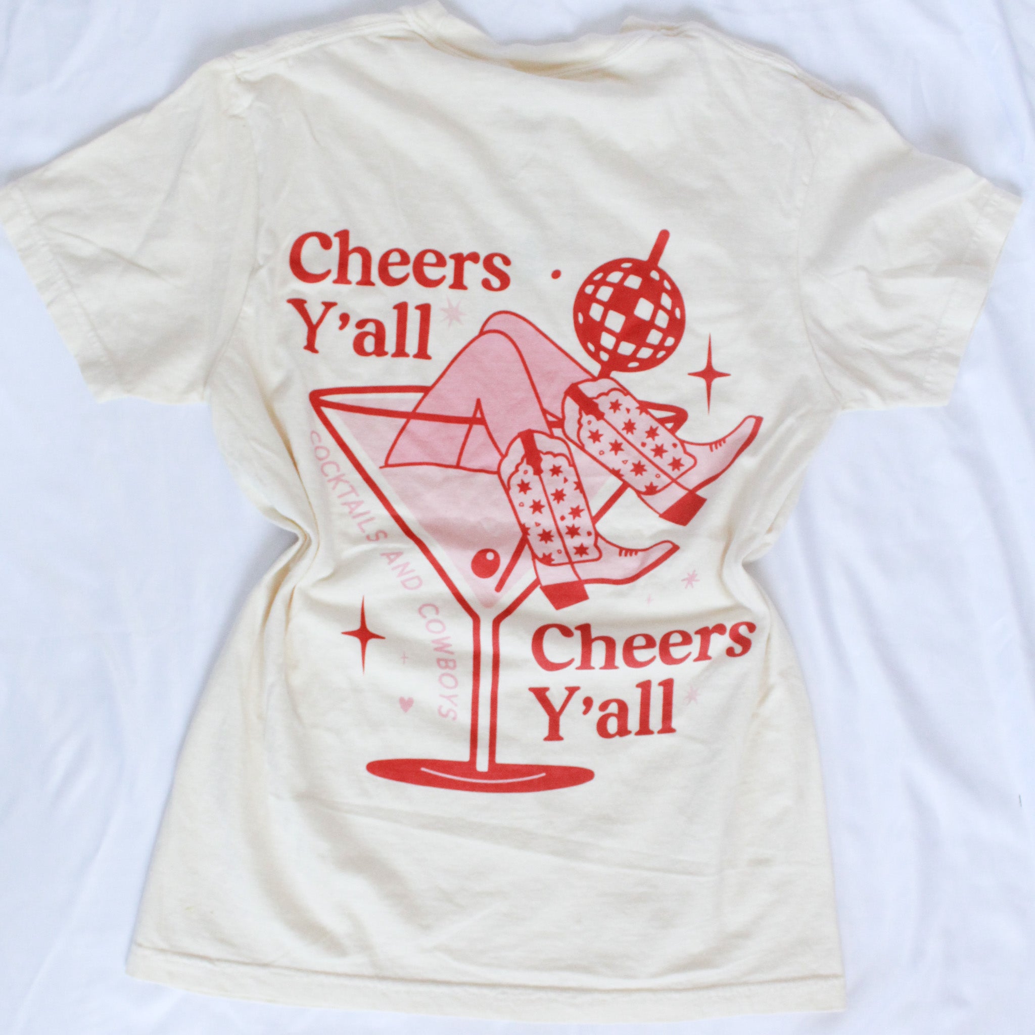 Cheers Y'all Graphic T-Shirt