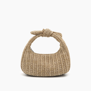 Aimee Mini Straw Top Handle Bag