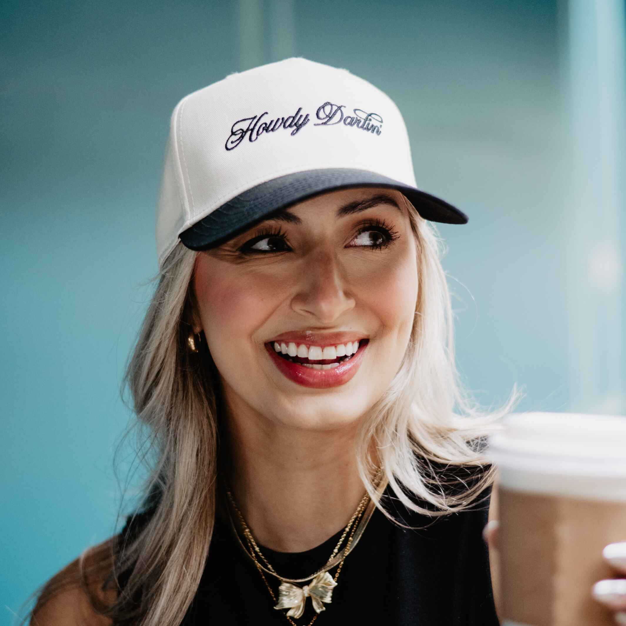 Howdy Darlin' Two-Toned Trucker Hat
