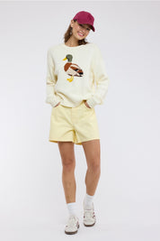 Mallard Duck Knit Sweater