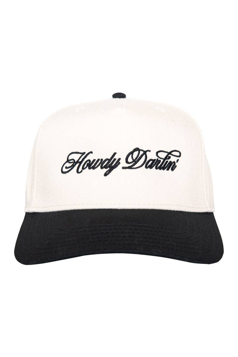 Howdy Darlin' Two-Toned Trucker Hat