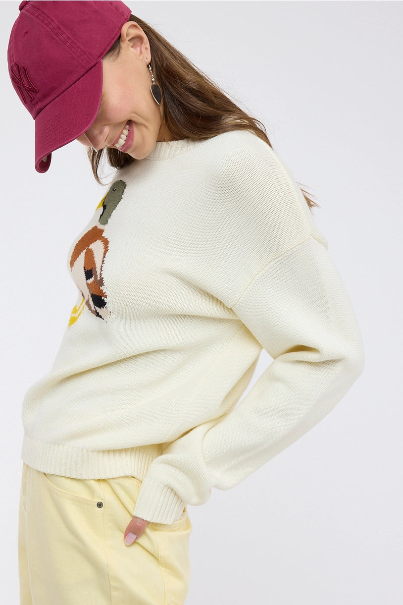 Mallard Duck Knit Sweater