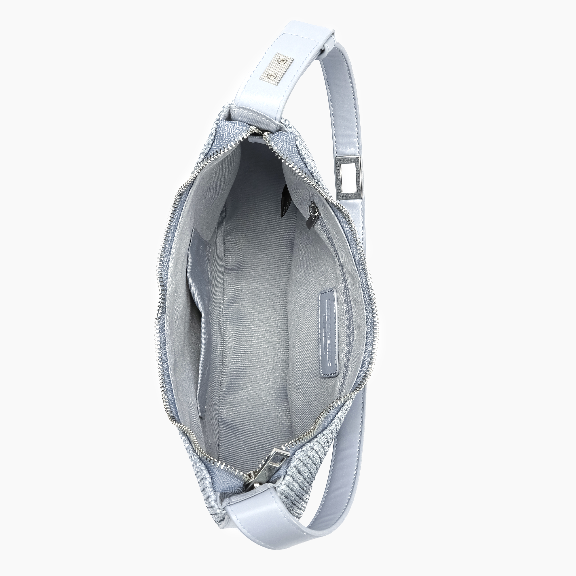 Luna Coastal Straw Shoulder Purse