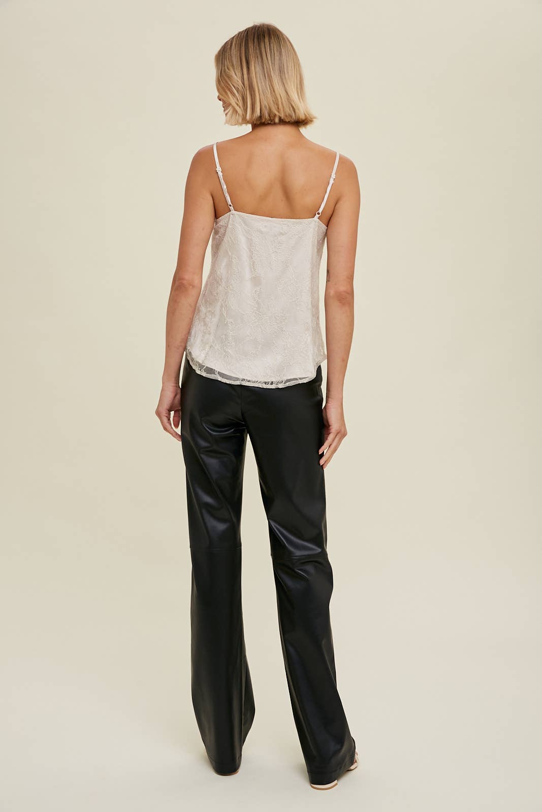 Adjustable Strap Lace Cami