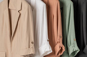 Oversized Tab Sleeve Blazer